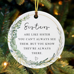 Sister Christmas Ornament for Sisters Forever Ornament