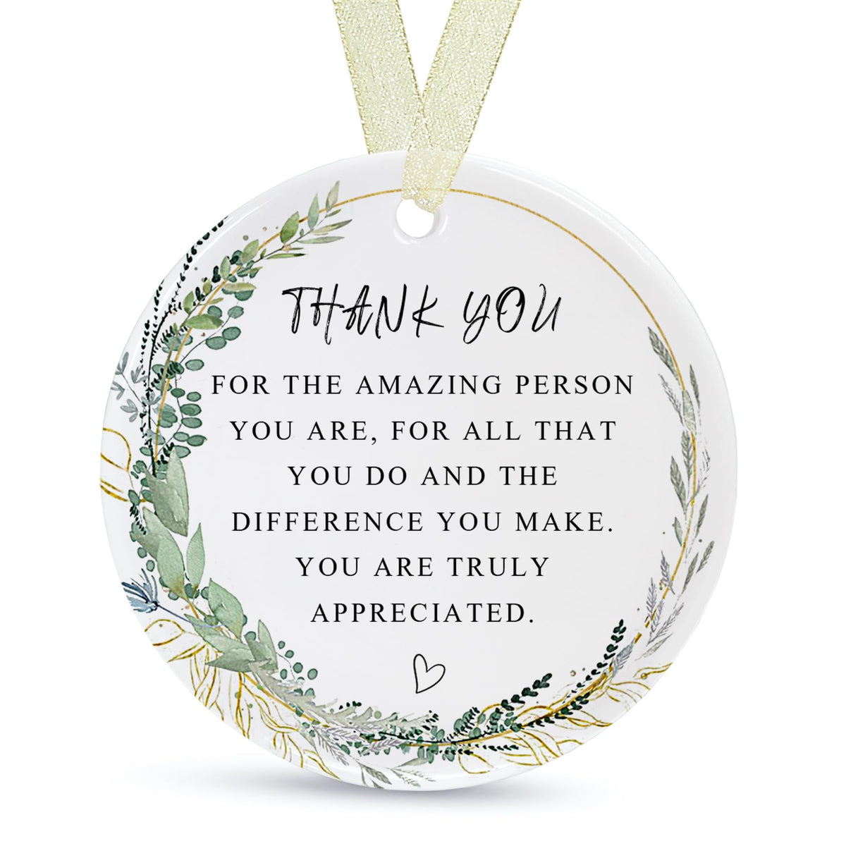 Thank You Christmas Ornament for Thank You Forever Ornament Thank You Best Thank You Ever Gift