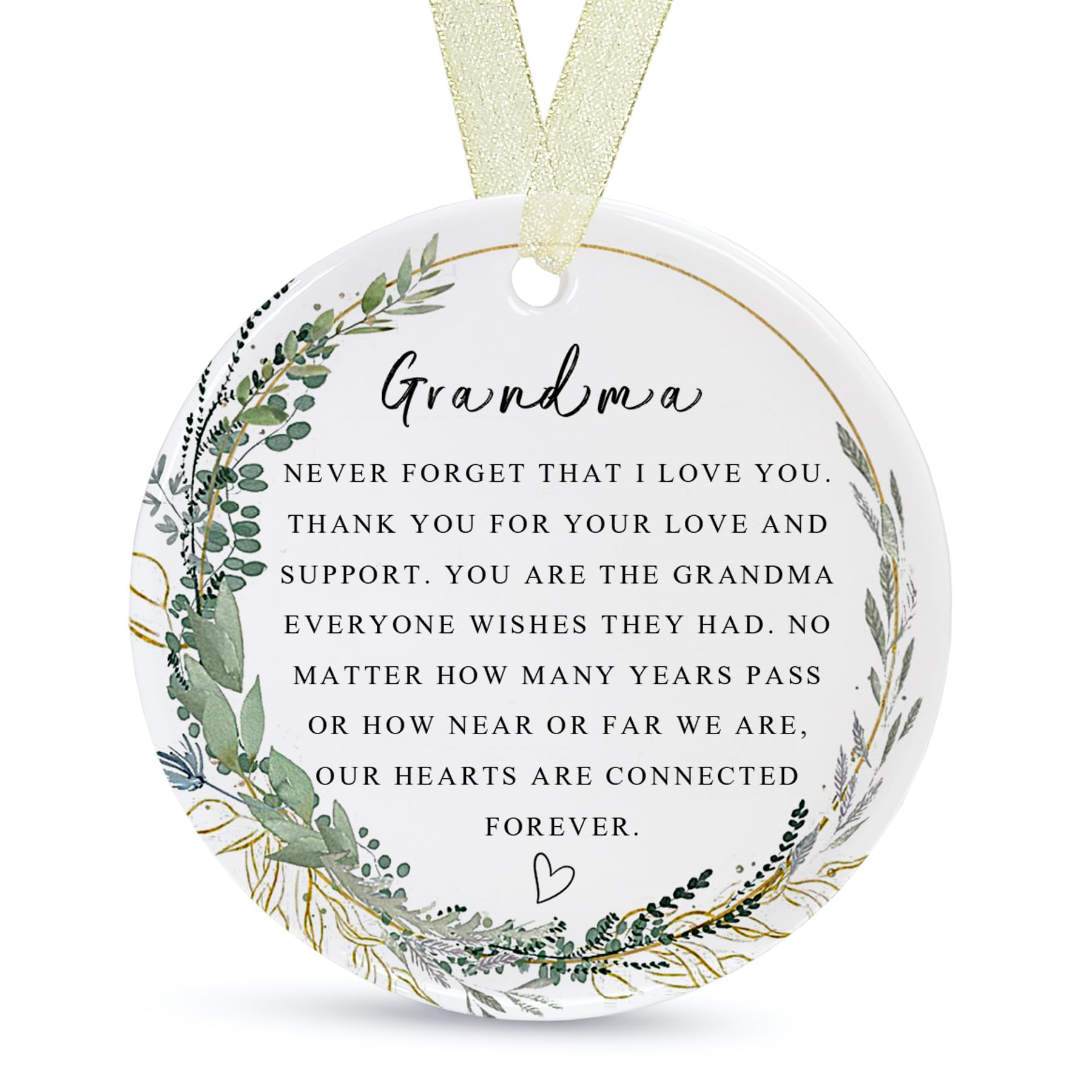 Grandma Christmas Ornament for Grandma Forever Ornament Grandma Best Grandma Ever Gift