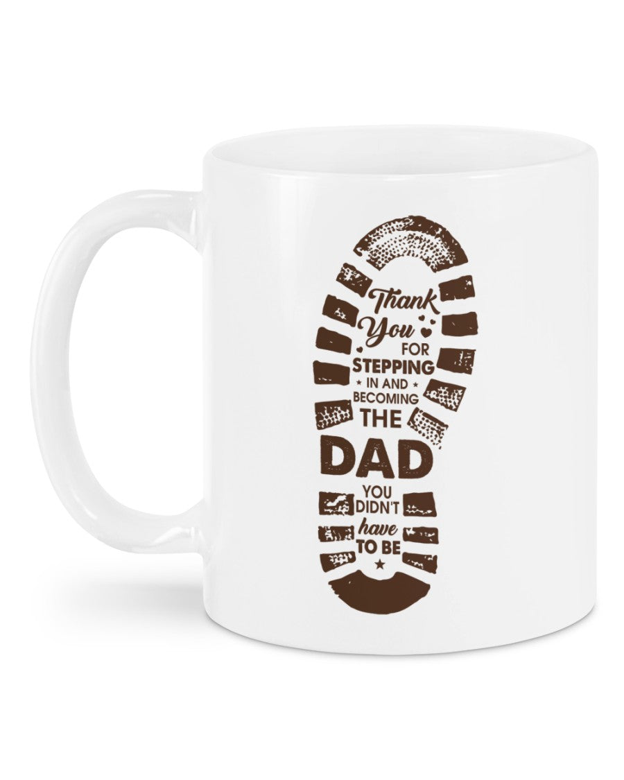 To My Step Dad - Best Gift For Stepdad Mugs