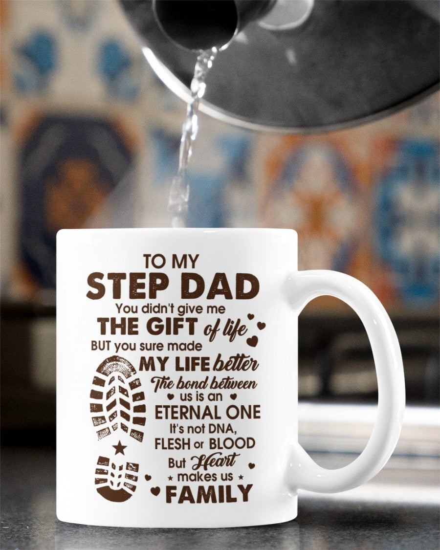 To My Step Dad - Best Gift For Stepdad Mugs