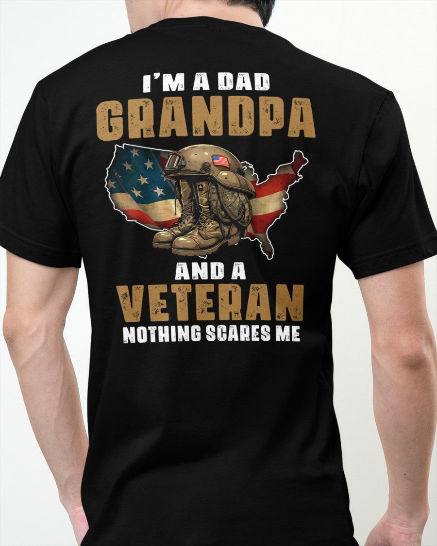 Veteran Nothing Scares Me - Perfect Gift For Veteran Classic T-Shirt