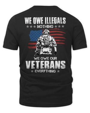 We Owe Illegals Nothing Classic T-Shirt