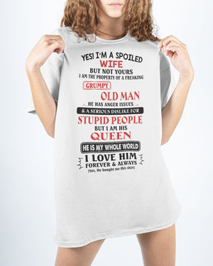 Yes I'm A Spoiled Wife - Best Gift For Wife Classic T-Shirt