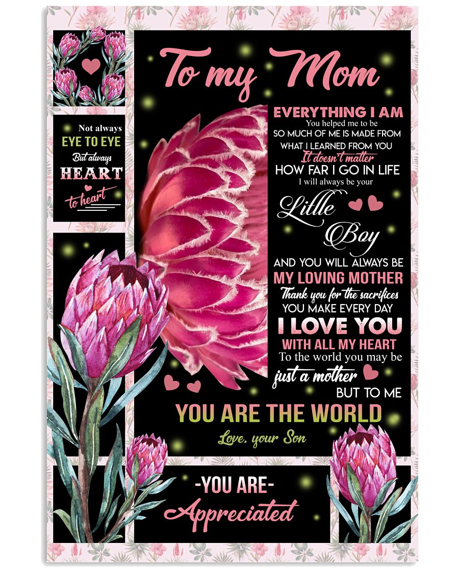 You Are The World - Best Gift For Mom Vertical Poster