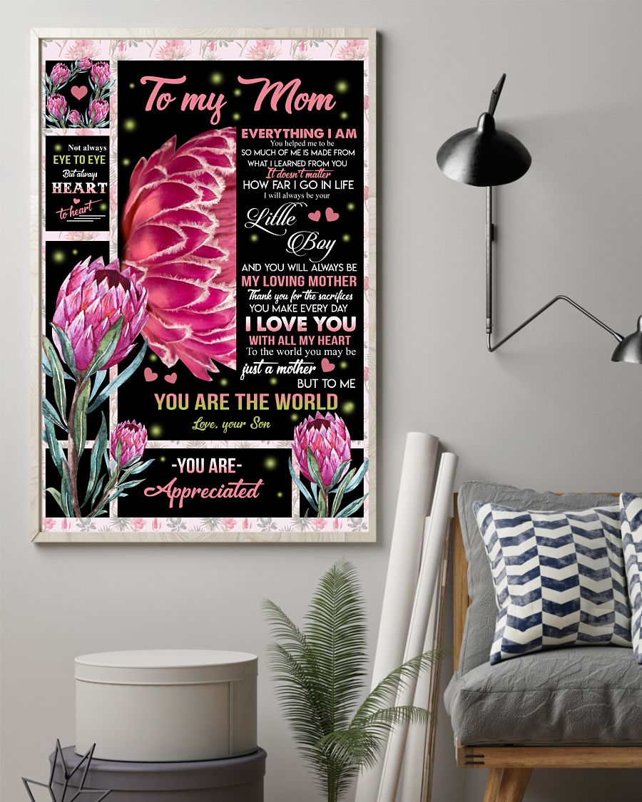 You Are The World - Best Gift For Mom Vertical Poster