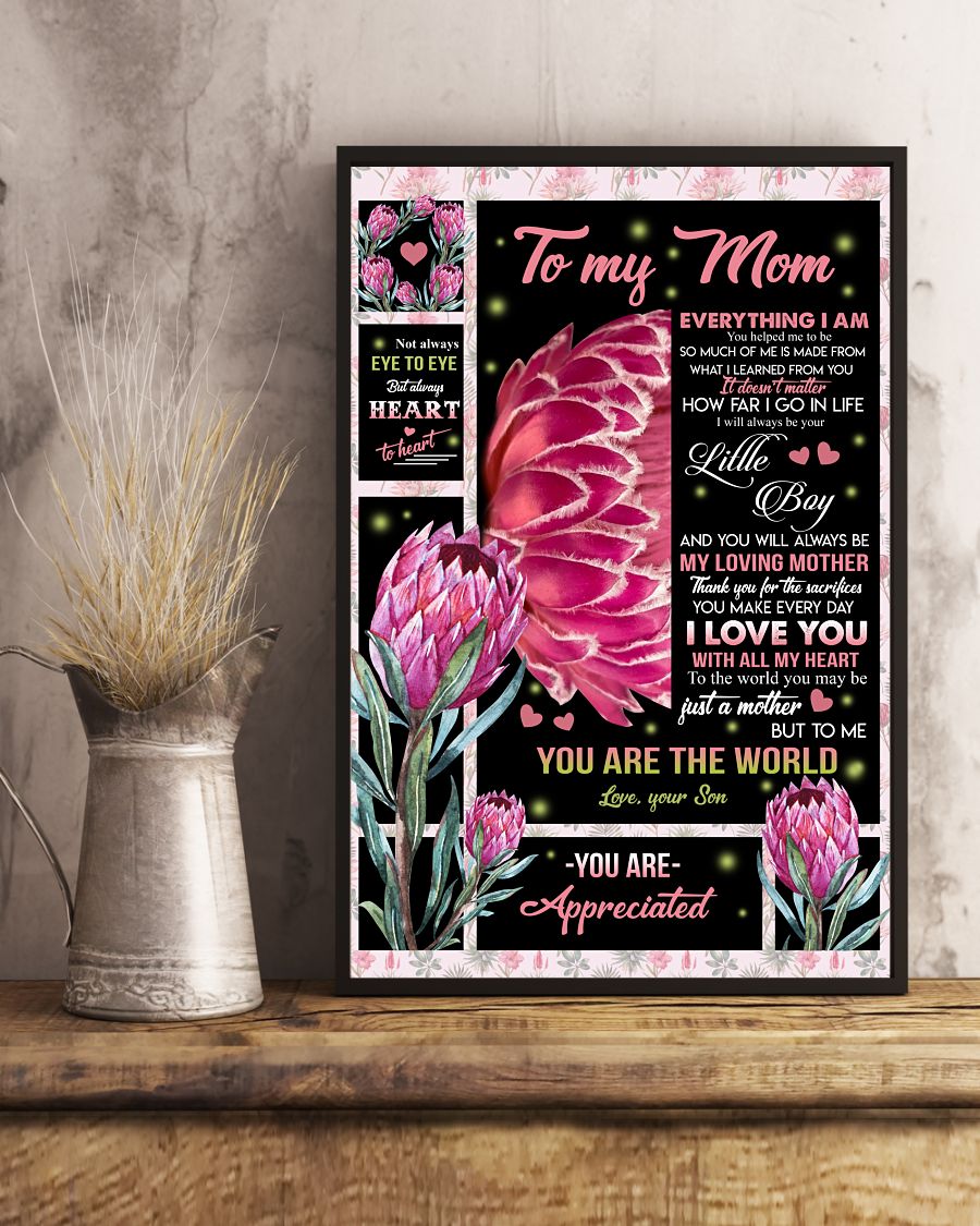 You Are The World - Best Gift For Mom Vertical Poster