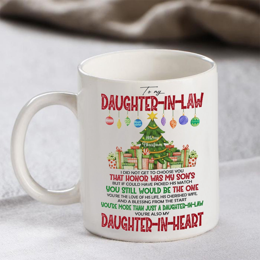 You're Also My Daughter-in-heart - Best Gift For Daughter-In-Law Mugs