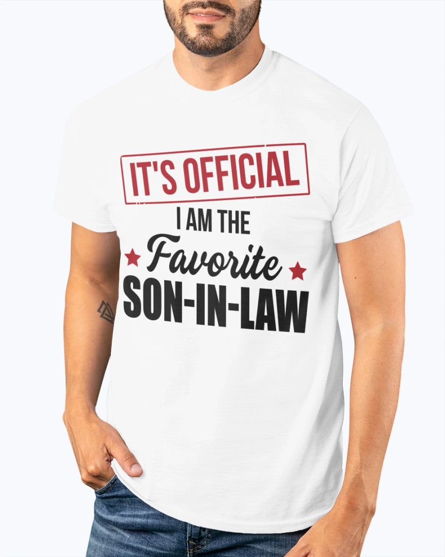 It's Official I Am The Favorite Son-in-law - Lovely Gift For Son-in-law Classic T-Shirt