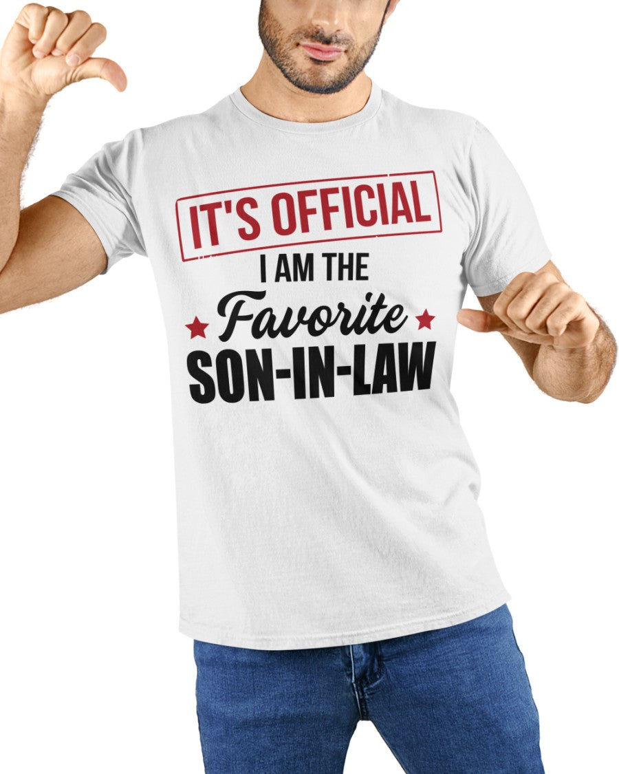 It's Official I Am The Favorite Son-in-law - Lovely Gift For Son-in-law Classic T-Shirt