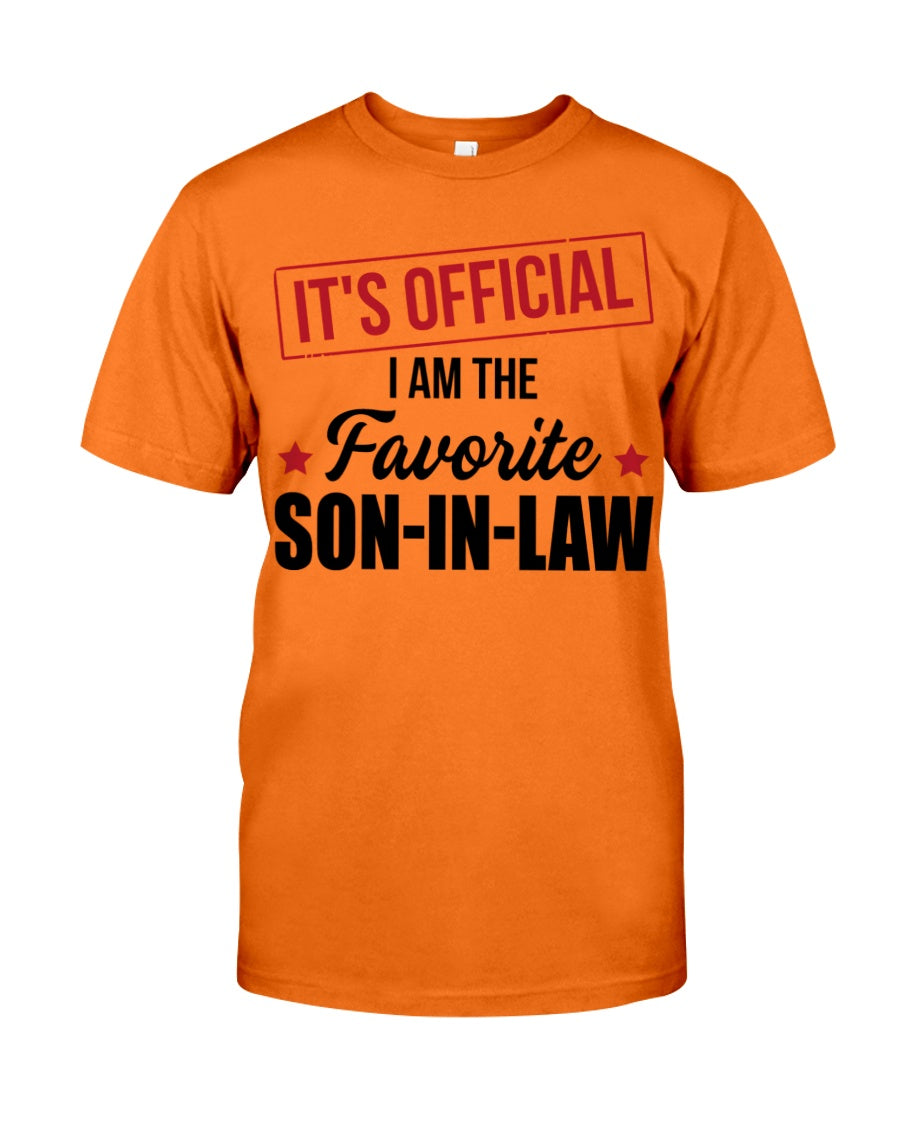 It's Official I Am The Favorite Son-in-law - Lovely Gift For Son-in-law Classic T-Shirt