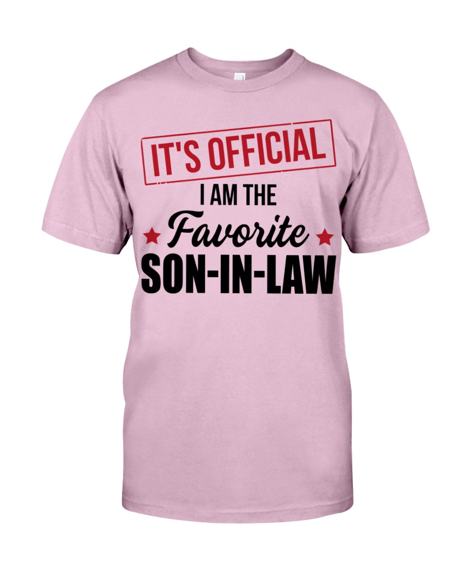 It's Official I Am The Favorite Son-in-law - Lovely Gift For Son-in-law Classic T-Shirt
