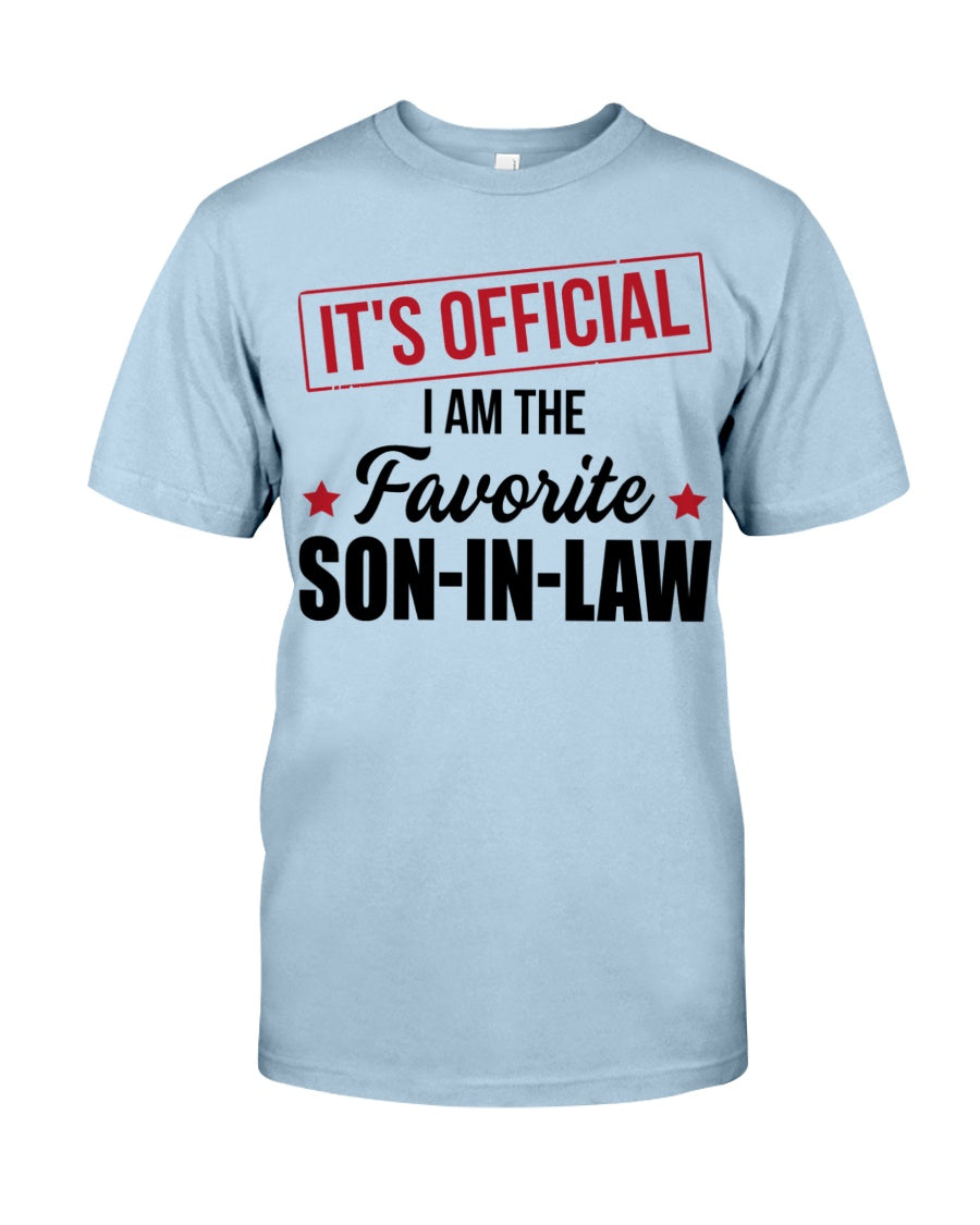 It's Official I Am The Favorite Son-in-law - Lovely Gift For Son-in-law Classic T-Shirt