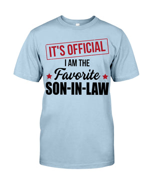 It's Official I Am The Favorite Son-in-law - Lovely Gift For Son-in-law Classic T-Shirt