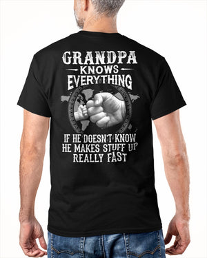 Grandpa Knows Everything Classic T-Shirt