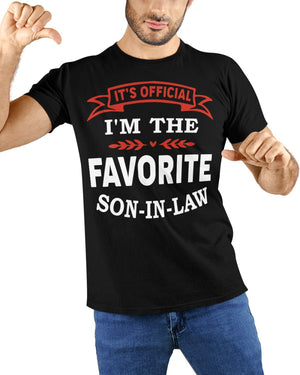 It's Official I'm The Favorite Son-In-Law - Lovely Gift For Son-In-Law Classic T-Shirt