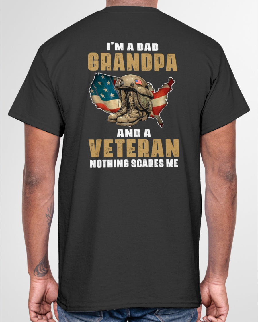 Veteran Nothing Scares Me - Perfect Gift For Veteran Classic T-Shirt