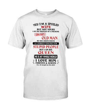 Yes I'm A Spoiled Wife - Best Gift For Wife Classic T-Shirt