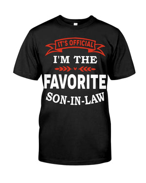 It's Official I'm The Favorite Son-In-Law - Lovely Gift For Son-In-Law Classic T-Shirt