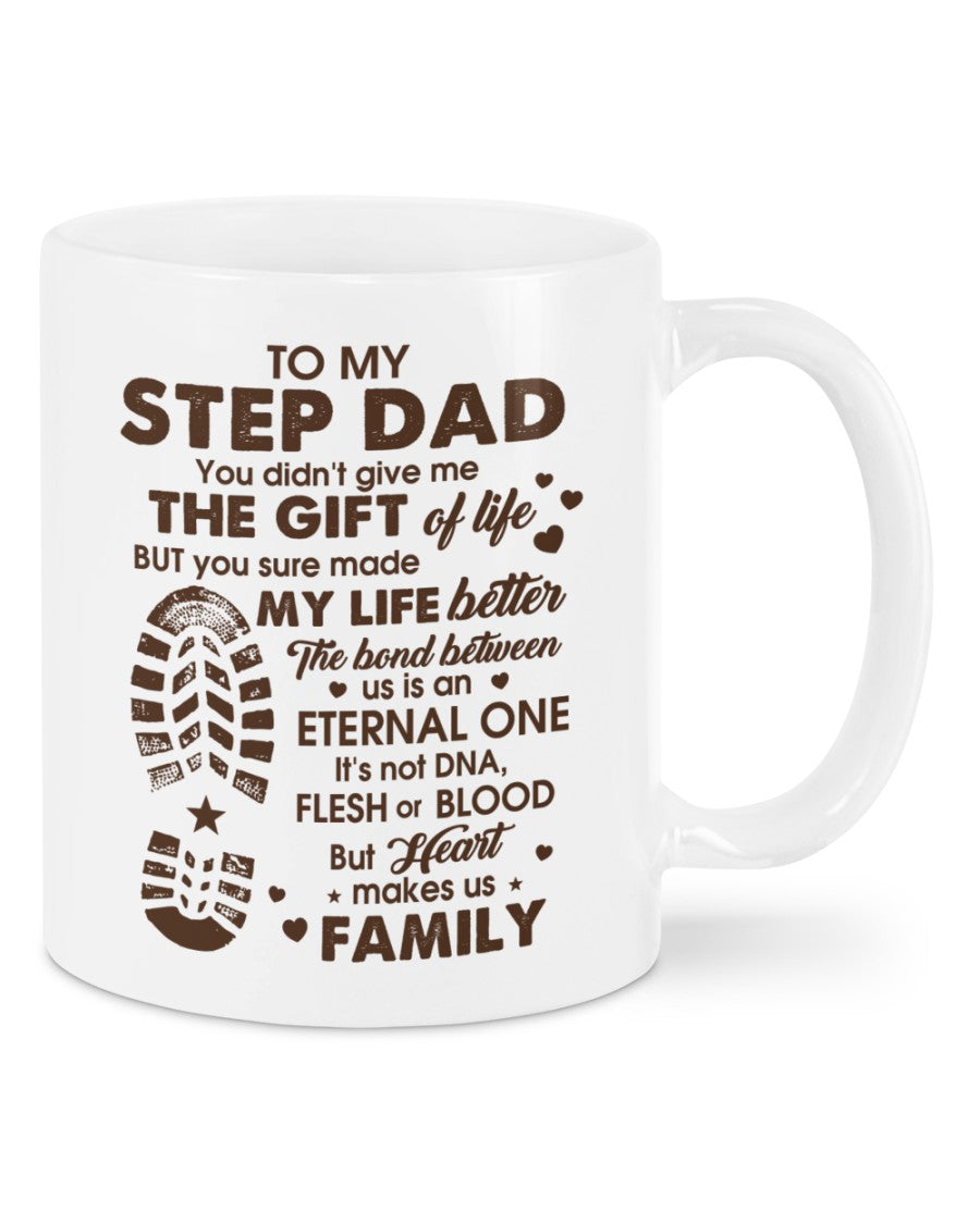 To My Step Dad - Best Gift For Stepdad Mugs