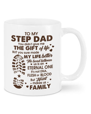 To My Step Dad - Best Gift For Stepdad Mugs