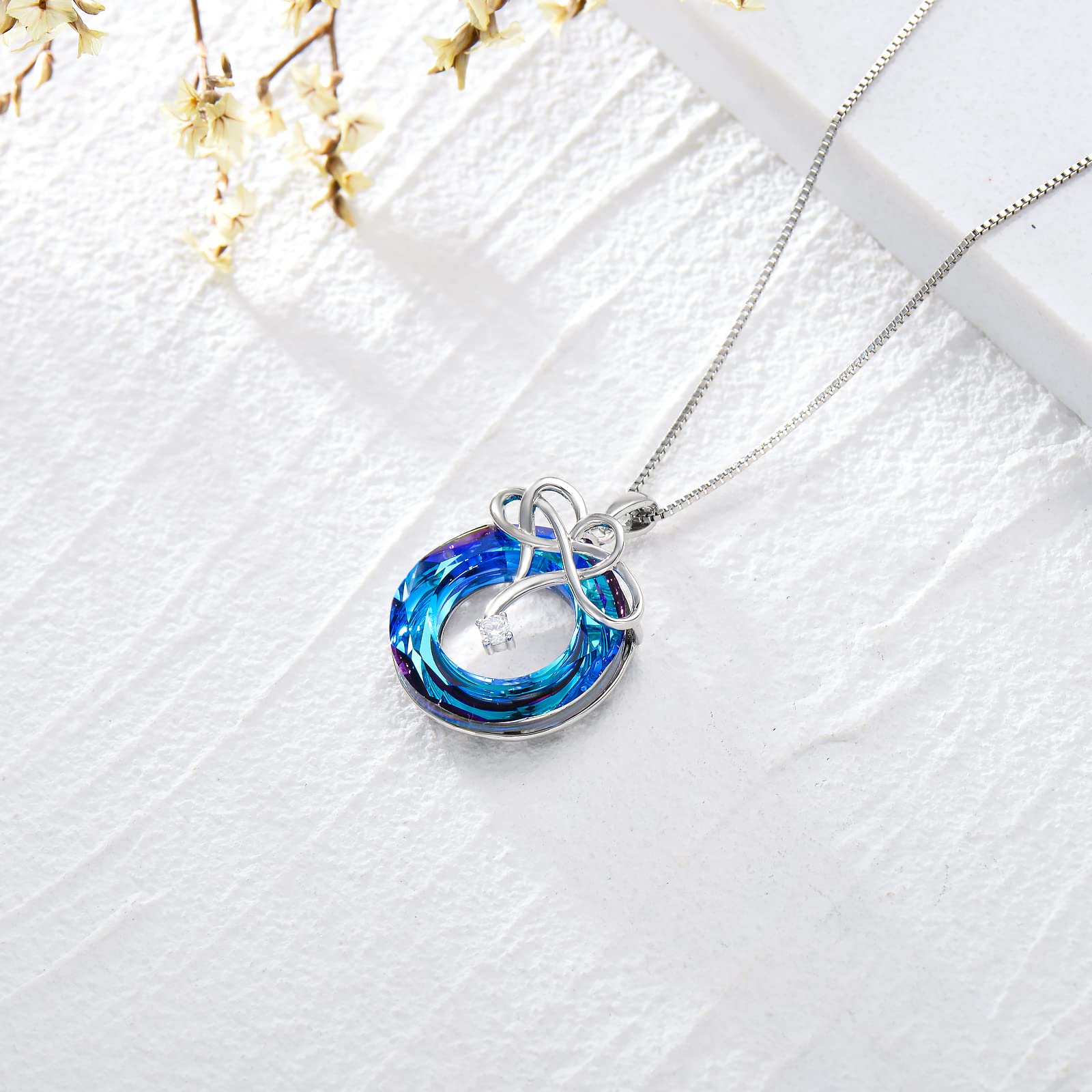 CRYSTAL INFINITY NECKLACE