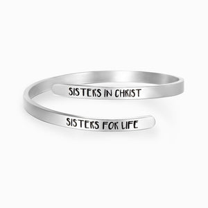 Sisters in Christ, Sisters for Life Bracelet