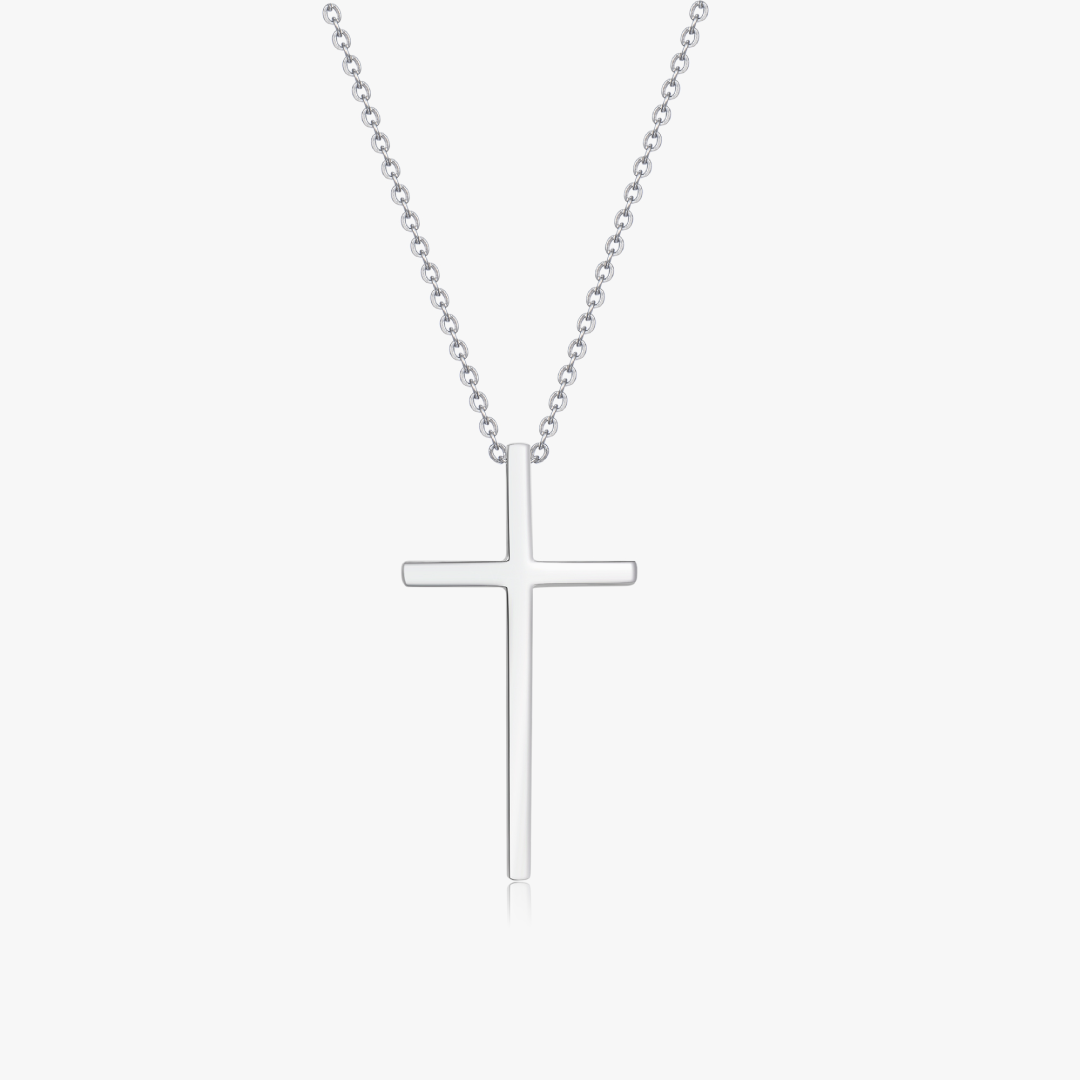 To My Son Pray Through It Cross Necklace