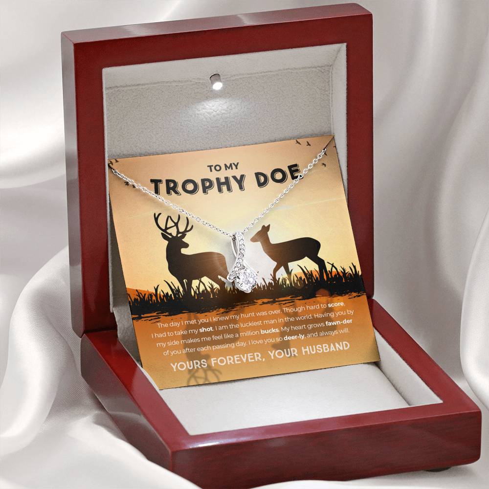To My Trophy Doe Alluring Beauty Necklace