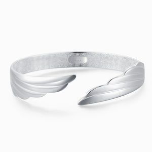 To My Husband Keep You in My Heart Forever Angel Wing Bracelet