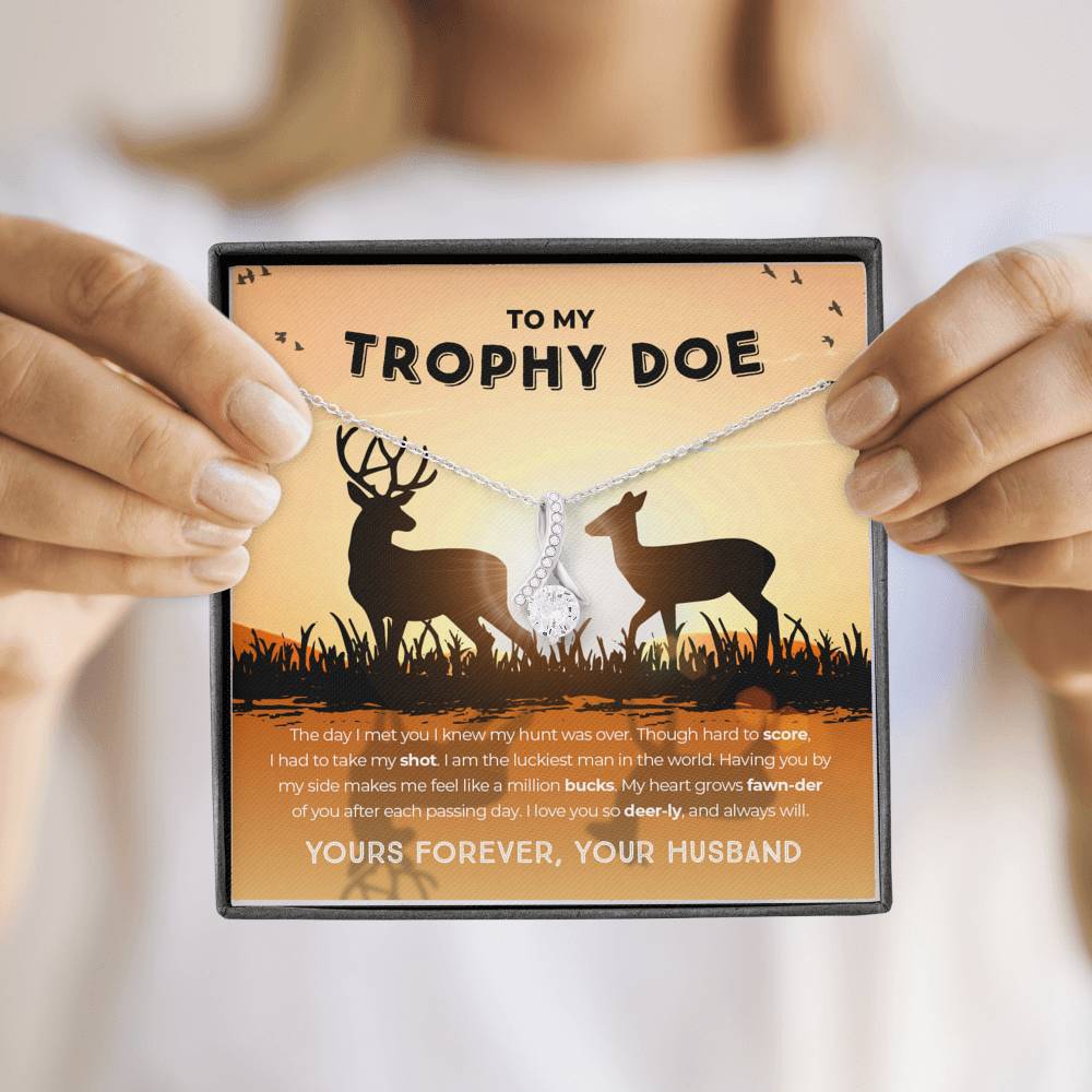 To My Trophy Doe Alluring Beauty Necklace