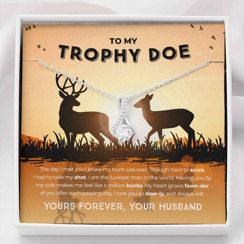 To My Trophy Doe Alluring Beauty Necklace