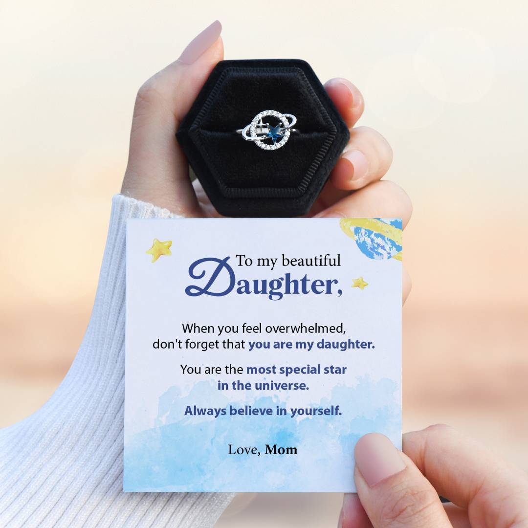 To My Daughter, You Are Special Planet and Stars Ring