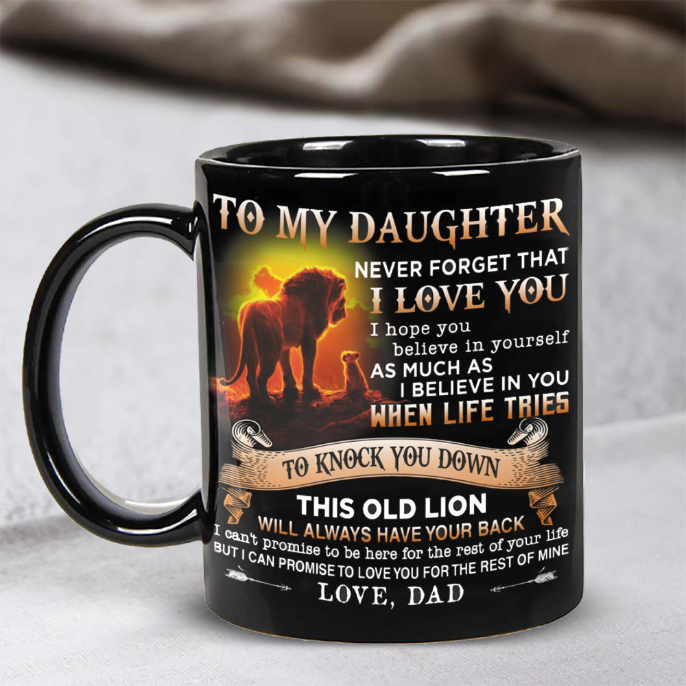 To my Daughter Love, dad Mugs
