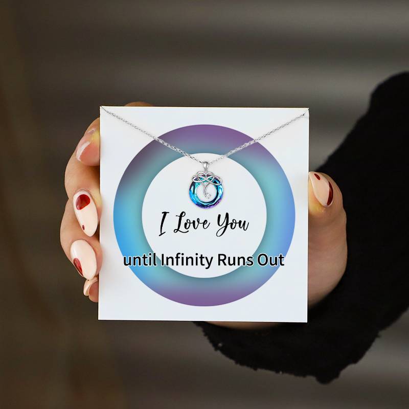 CRYSTAL INFINITY NECKLACE