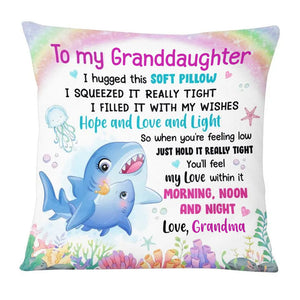 Granddaughter Sea Animals Hug This Pillow