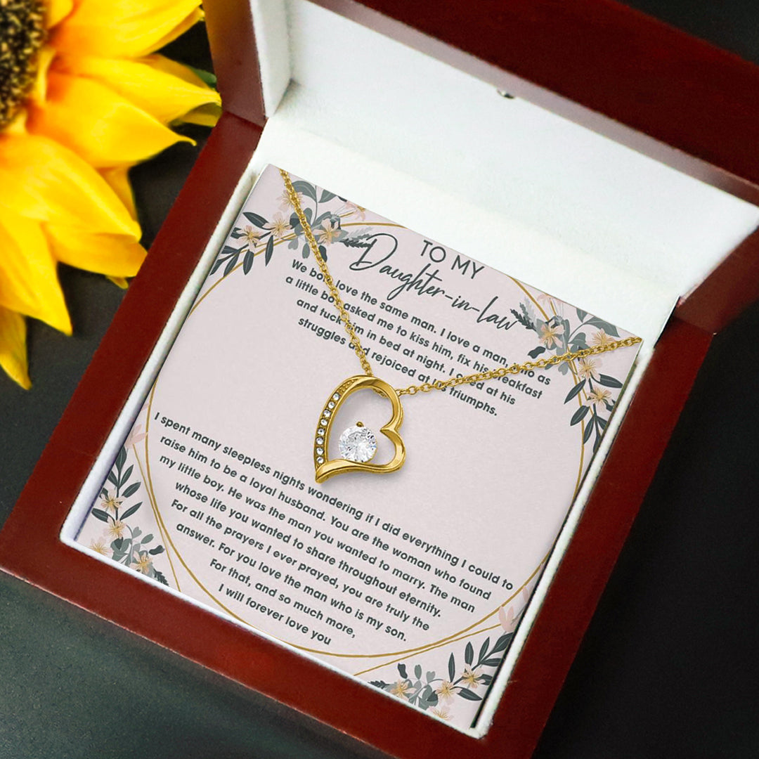 To Daughter-in-law - We Both Love The Same Man - Alluring Beauty Necklace