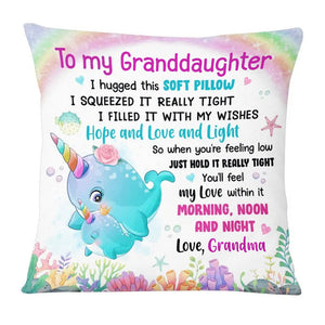 Granddaughter Sea Animals Hug This Pillow