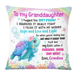 Granddaughter Sea Animals Hug This Pillow