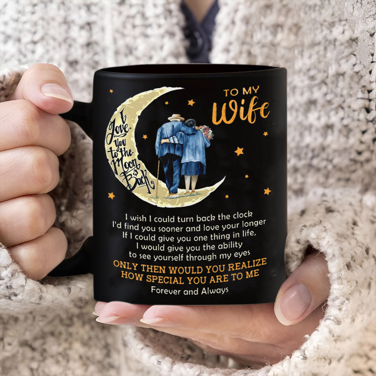 To My Wife - Forever And Always - Coffee Mug