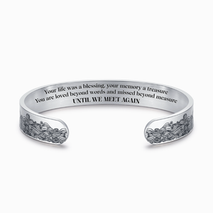 To My Mom in Heaven Memorial Bracelet