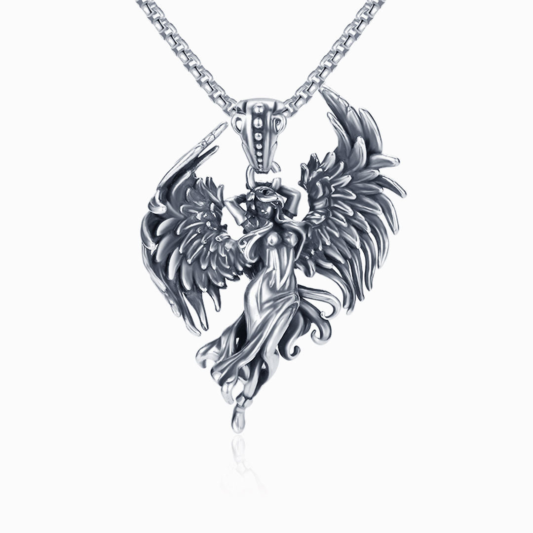 Guardian Angel Pendant Necklace