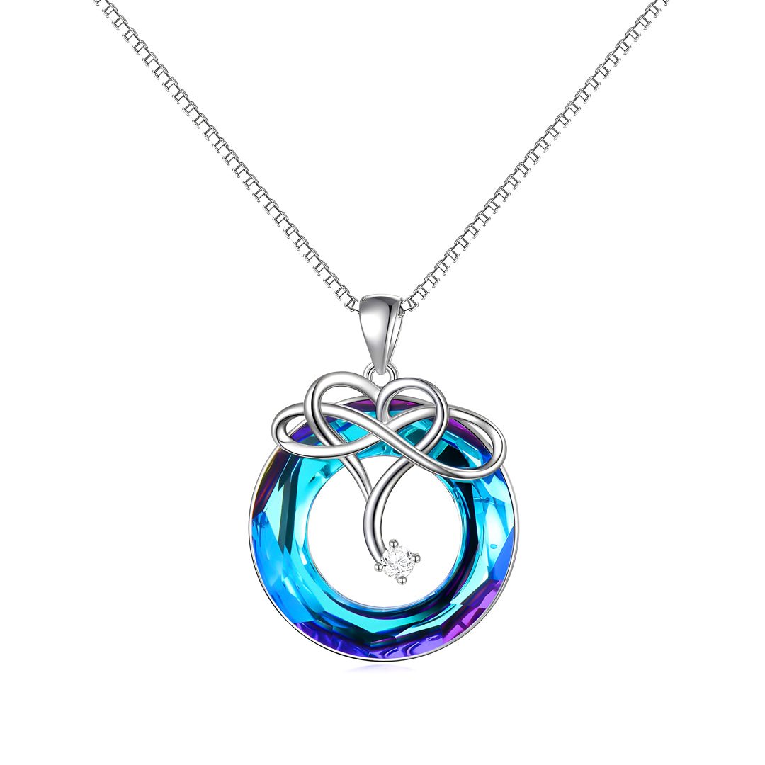 CRYSTAL INFINITY NECKLACE