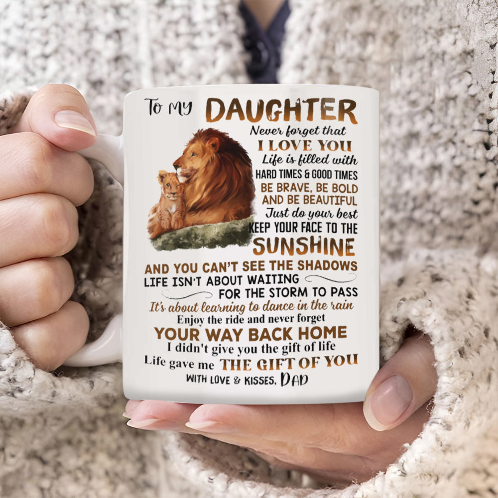 To My Daughter Mugs - I love You From Dad