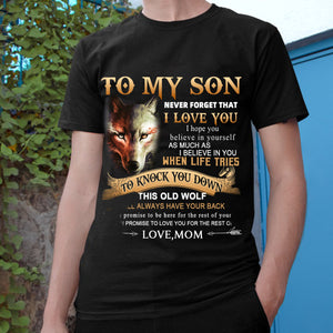 To My Son Never Forget Classic T-Shirt