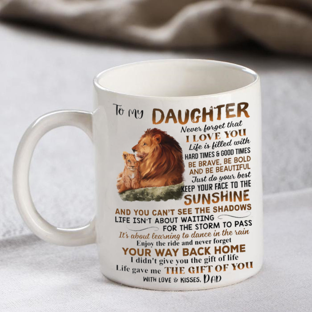 To My Daughter Mugs - I love You From Dad