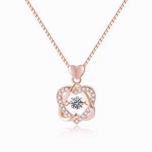 Sisters by Heart Love Knot Necklace