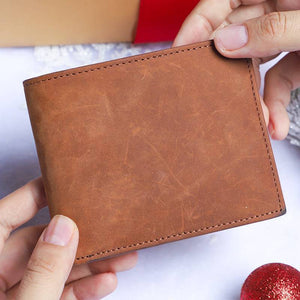 Dad To Son - You Will Never Lose - Top-grain Leather Wallet