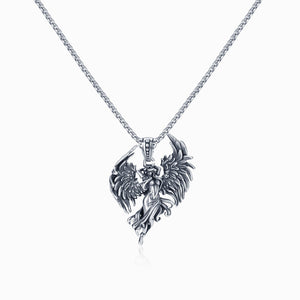 Guardian Angel Pendant Necklace