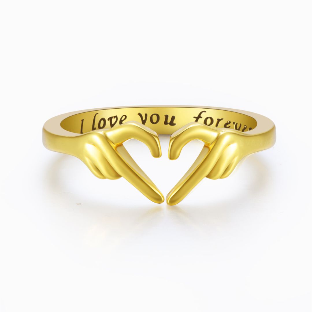 To My Beautiful Granddaughter, I Love You Forever Ring
